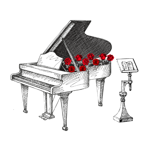 Marian Rosenfelds Hände am Klavier