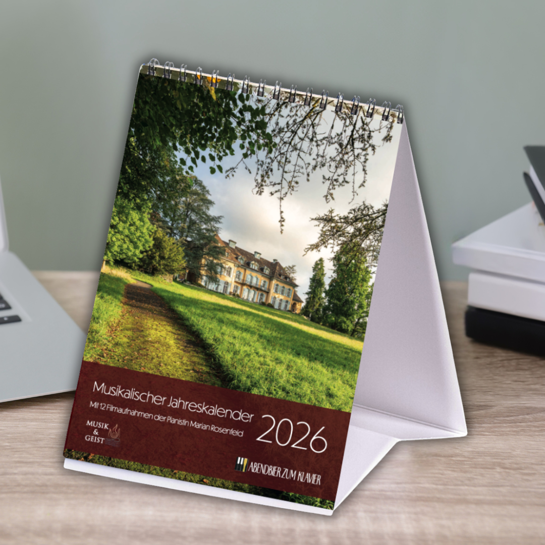 Musikalischer Jahreskalender 2026 - Tischkalender A5 – Bild 3