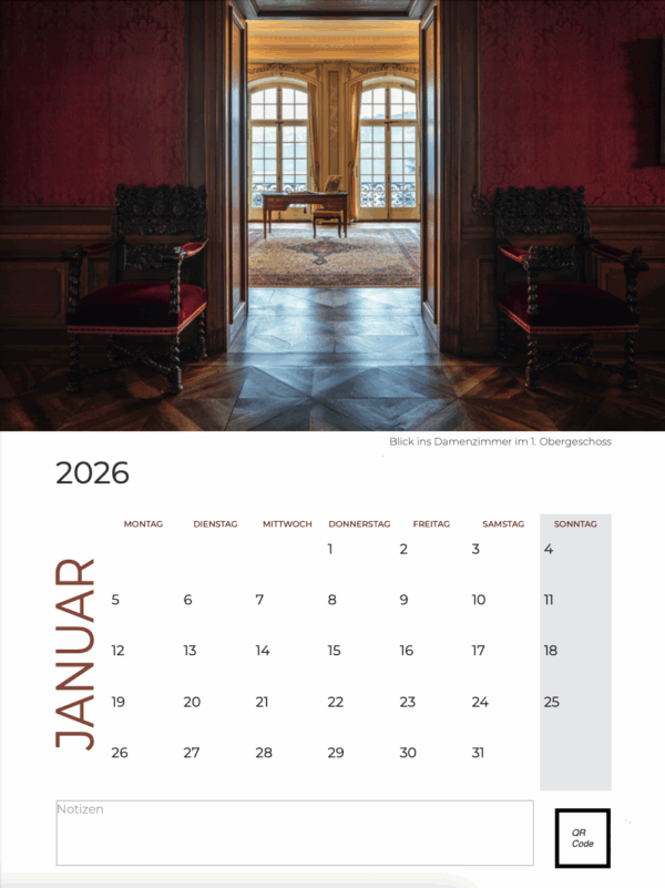 Musikalischer Jahreskalender 2026 - Wandkalender A 4 – Bild 5